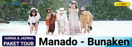 promo paket wisata Manado Bunaken cakraloka tour